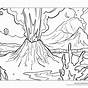 Free Volcano Colouring Sheets To Print