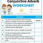 Conjunctive Adverb Worksheet