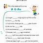 English Grammar Articles Worksheets