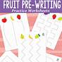 Pre Writing Activities For Toddlers