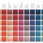 Wella Glaze Color Chart