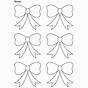 Free Bow Making Template