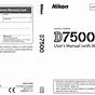 Nikon D7000 Owners Manual