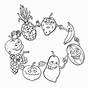 Printable Coloring Pages Fruit