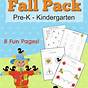 Free Fall Printables For Kindergarten