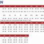 Gilden Youth Size Chart