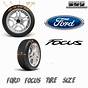 Tire Size For A Ford Focus