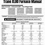 Trane Xb Furnace Manual