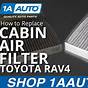2015 Toyota Rav4 Cabin Air Filter Replacement