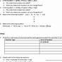 Bond Enthalpy Problems Worksheet With Answers