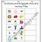 English Worksheets Nursery