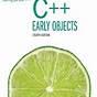 Starting Out With C++: Early Objects 10th Edition Pdf