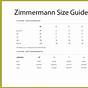 Zimmermann Dress Size Chart