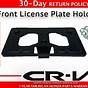 2022 Honda Crv Front License Plate Holder