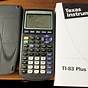 Ti 83 Plus Graphing Calculator User Manual