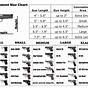 Hand Gun Bullet Size Chart
