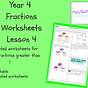 Fractions On A Number Line Greater Than 1 Worksheets
