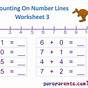 Easy Counting Lines Worksheet