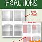 Fraction Area Model Worksheets