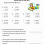 Subtraction With Zeros Worksheets