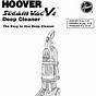 Hoover Steamvac F5915900 Manual