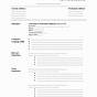 Printable Resume Template Blank