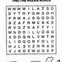 Printable Easy Word Search