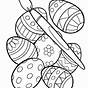Printable Coloring Pages Of Easter Eggs