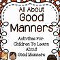 Manners Worksheets For 4th Graders