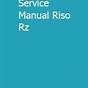 Rego Service Manual