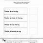 Kindergarten Reading And Writing Worksheets