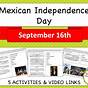 Mexican Independence Day Worksheets