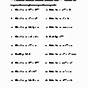 Exponential Equations Worksheet 1