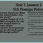 Foreign Policy Worksheets