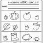 Worksheet For 2 Year Olds