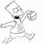 Free Printable Bart Simpson Coloring Pages
