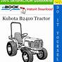 Kubota B2301 Manual