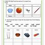 First Grade Science Worksheet