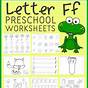 Find Letter F Worksheets