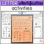 Letter Identification Worksheets