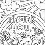 Printable Thank You Firefighters Coloring Page