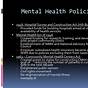 State Mental Health Policy