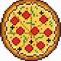 Pizza Minecraft Pixel Art