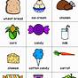 Food Group Worksheets For Kindergarten