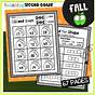 Fall Worksheets For First Grade
