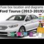 Fuse Box Diagram For 2013 Ford Taurus