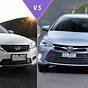 Compare Toyota Camry And Honda Accord