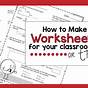 How To Make Worksheets On Powerpoint