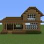 Simple Wood House Minecraft