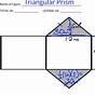 Nets And Surface Area Worksheet
